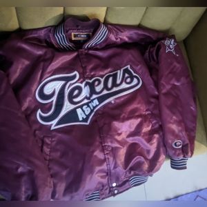 Coliseum sportswear Texas a&m bomber jacket